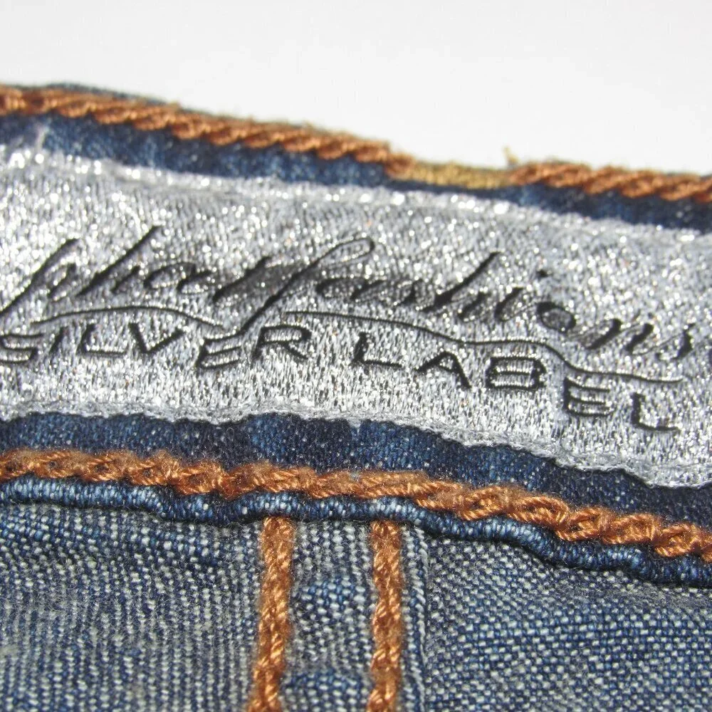 Baby PHAT FASHIONS Silver Label Medium Wash Bootcut Jeans Size 18W